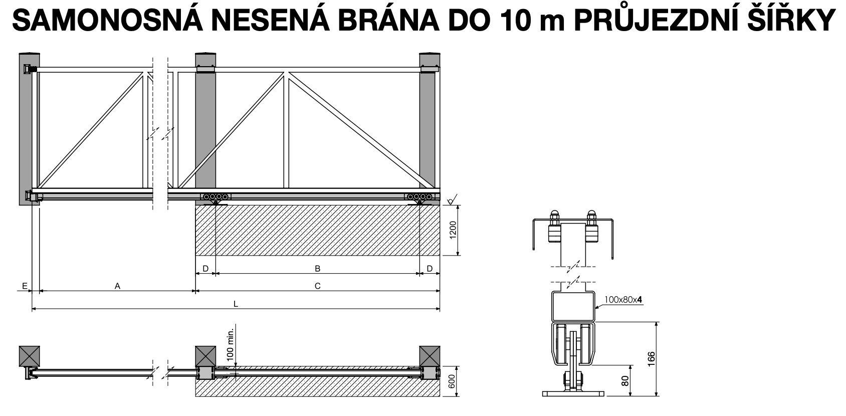 do 10m:900kg